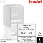 Trodat 4724 [ 40 x 40 mm pouze gumový štoček – Zboží Živě