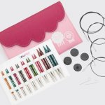 KnitPro Dreamz Deluxe Sada krátkých vyměnitelných jehlic 10cm – Zboží Mobilmania