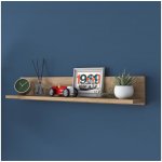 Asir Nástěnná police RANI 90x15 cm hnědá AS1727 – Hledejceny.cz