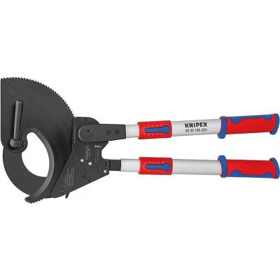 KNIPEX - nůžky na kabely - 650mm, ráčnové, s teleskopickými rukojeťmi, výsuvné na 860mm (9532100) – Zboží Mobilmania