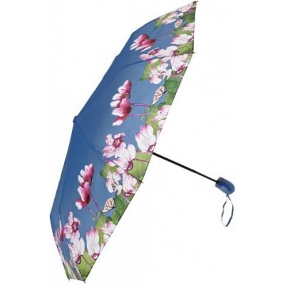 Deštník skládací s motivem květin a oblohou
