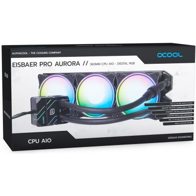 Alphacool Eisbaer Pro Aurora 360 CPU 11771 – Hledejceny.cz