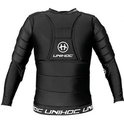 Unihoc brankářská vesta Flow black/white JR – Hledejceny.cz