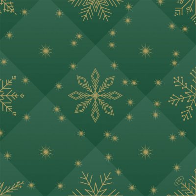 Dunisoft Ubrousky Zimní vločky ZELENÉ 40x40 cm 60 ks – Zboží Dáma