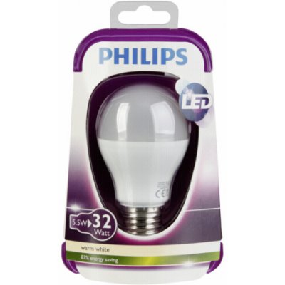 Philips Massive LED E27 6W, Teplá bílá – Hledejceny.cz