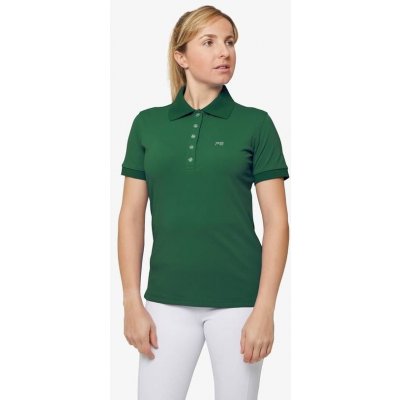 Premier Equine Dámské jezdecké tričko Polo Shirt zelená