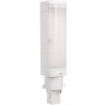 Philips LED žárovka PLC G24D 2 piny 6.5W 18W teplá bílá 3000K – Zboží Mobilmania