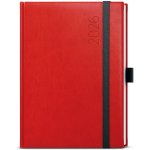 David Reno A5 denní 2026 červená – Zboží Živě