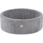 Plush Nest suchý bazén kulatý manšestr šedý 90 x 30 cm – Hledejceny.cz