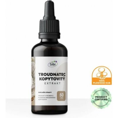 Troudnatec kopytovitý extrakt tinktura 50 ml – Hledejceny.cz