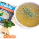 KetoDiet Proteinová polévka hovězí s nudlemi 7 x 33 g