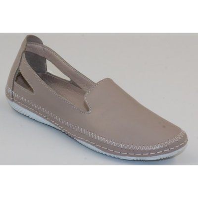 Santé AZ/640 dámská kožená vycházková obuv béžová Béžová – Zboží Dáma