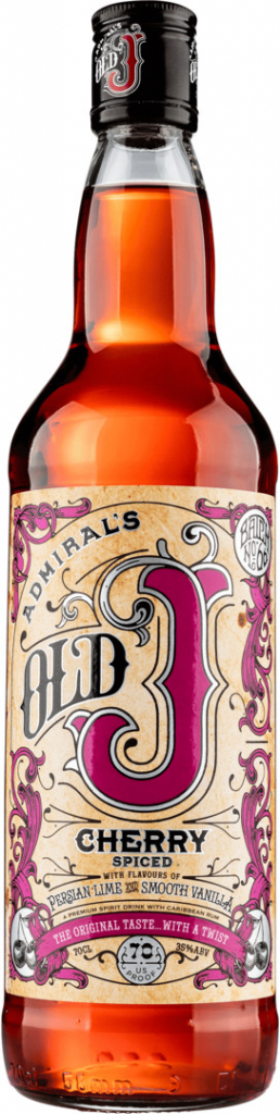 Admiral Vernon's Old J Cherry 35% 0,7 l (holá láhev)