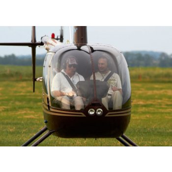 Vyhlídkový let vrtulníkem Sazená 3 osoby 45 minut letu
