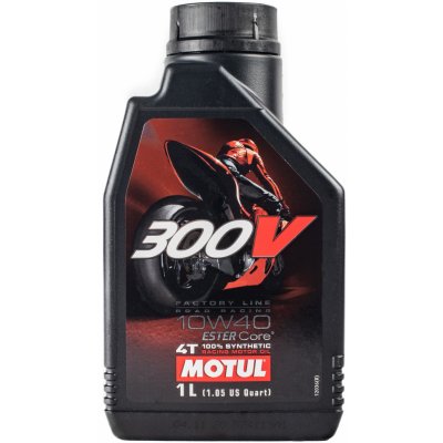 Motul 300V 4T Factory Line 10W-40 1 l – Zboží Mobilmania