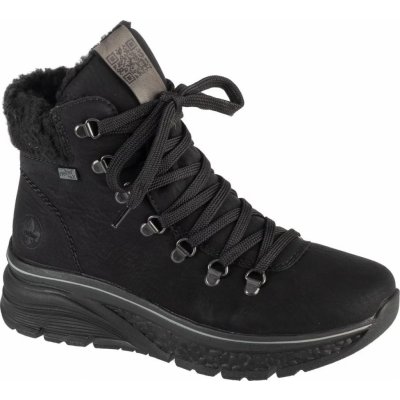 Rieker dámské kotníkové zimní boty booties 48034-00 černé – Sleviste.cz
