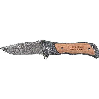 EXTOL PREMIUM Nůž zavírací, nerez, 160/90mm 8855121 – Zbozi.Blesk.cz