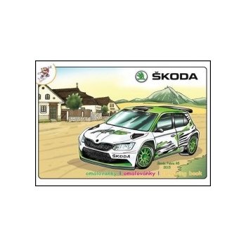Omalovánka A5 Škoda