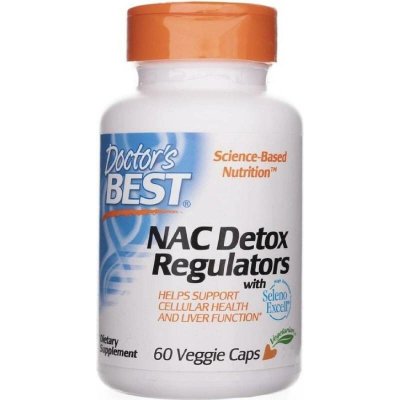Doctors Best NAC Detox Regulators 60 kapslí – Hledejceny.cz