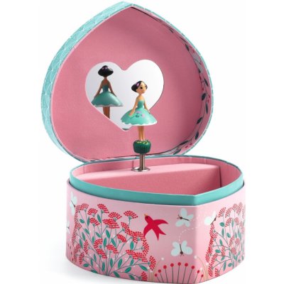 Djeco Šperkovnice a hudební skříňka 2 v 1 Spring melody FSC MIN – Sleviste.cz