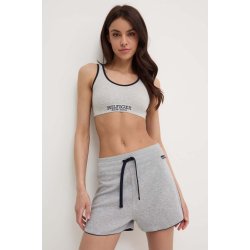 Tommy Hilfiger Šortky high waist UW0UW05235 šedá