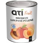 Ati Fruit broskve loupané půlené 850ml – Zboží Dáma