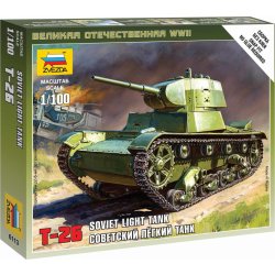 Zvezda tank T 26 M Wargames WWII 6113 1:100