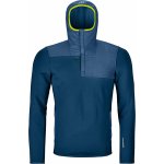 Ortovox Fleece Plus Anorak petrol blue – Zboží Dáma
