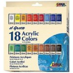 Sada akrylových barev El Greco 24 x 12 ml – Zboží Dáma