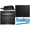 Set domácích spotřebičů Set Beko BBIM13300X + HII64500UFT + HNT62210B