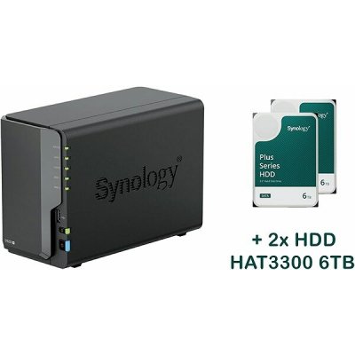 Synology DiskStation DS225+ 2x6TB – Zboží Živě