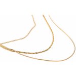 Franco Bene Multi náhrdelník pozlacený 1375 – Hledejceny.cz