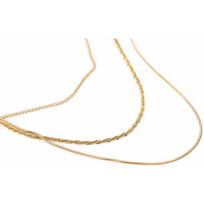 Franco Bene Multi náhrdelník pozlacený 1375 – Hledejceny.cz