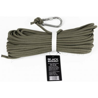 Lano Black Magnet 6 mm x 20 m 500 kg – Zbozi.Blesk.cz