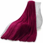 Wooline Hebká beránková deka červená 150x200 – Sleviste.cz