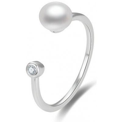 Beneto otevřený stříbrný s pravou sladkovodní perlou AGG467 – Hledejceny.cz