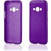 Pouzdro a kryt na mobilní telefon Samsung Pouzdro JELLY Case Metallic Samsung J120 Galaxy J1 2016 fialové