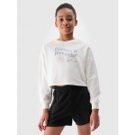 4F dívčí cropped mikina – Sleviste.cz