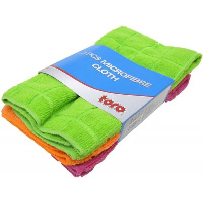 Toro hadr mikrovlákno 41 x 48 cm zelená oranžová růžová 3 ks – HobbyKompas.cz