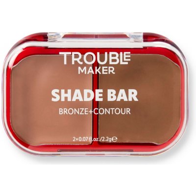 Trouble Maker Paletka na tvář Shade Bar Bronze and Contour Heart + Soul 2,2 g – Sleviste.cz