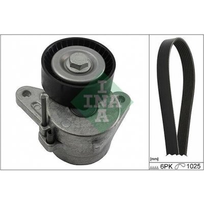 INA Sada drážkových klínových řemenů IN 529016710 | Zboží Auto