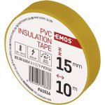 Emos F61516 Elektroizolační páska PVC 15 mm x 10 m žlutá – Hledejceny.cz