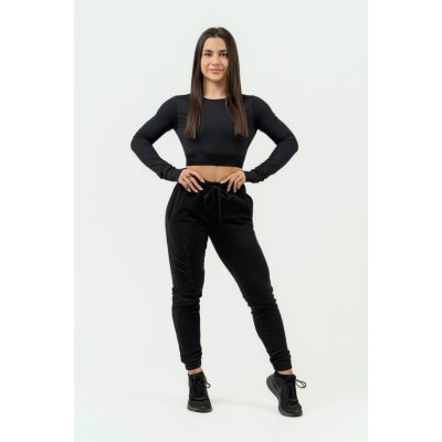 Nebbia dámský top s dlouhým rukávem Intense Perform 839 černá/zlatá – Zboží Dáma