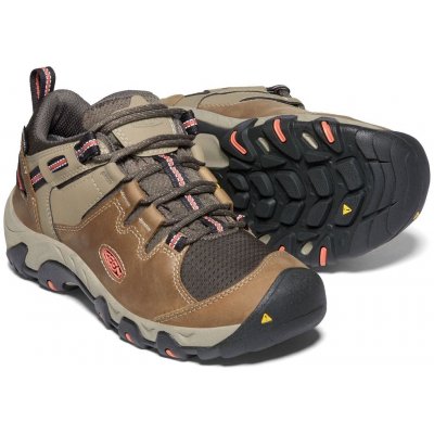 Keen Steens WP W timberwolf/coral hnědá