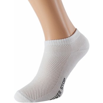 Kuks Kotníkové ponožky se stříbrem FIT Bílé