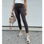 Made in Italy Tmavě šedé push up dlouhé leginy BOOST – Hledejceny.cz