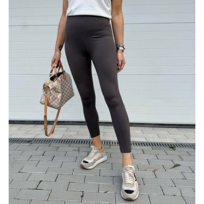 Made in Italy Tmavě šedé push up dlouhé leginy BOOST – Hledejceny.cz