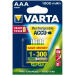 Varta Power AAA 1000 mAh 2ks 5703301402 – Zboží Mobilmania