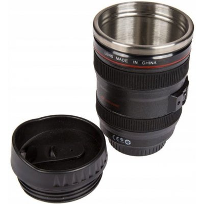 Lens Mug nerezový Hrnek pro fotografy objektiv 400 ml – Zboží Mobilmania