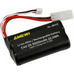 Amewi Trade GmbH Li-Ion baterie 2S 7,4V 3000mAh Tamiya – Sleviste.cz